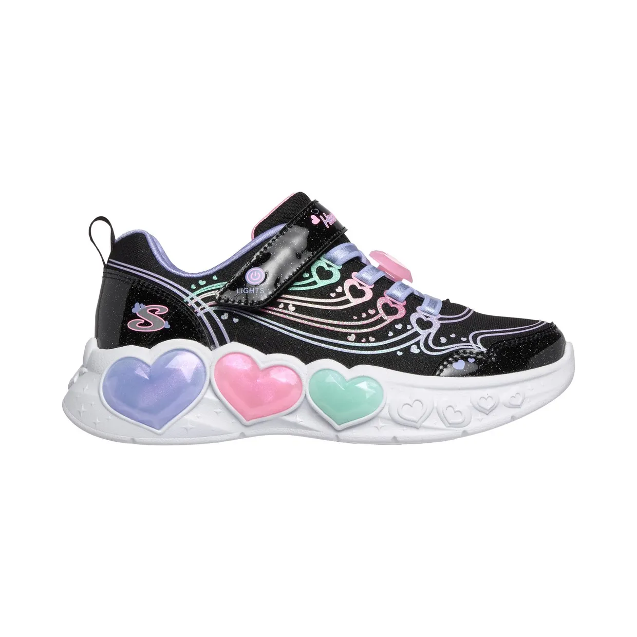 skechers-s-lights 303266C_BKMT