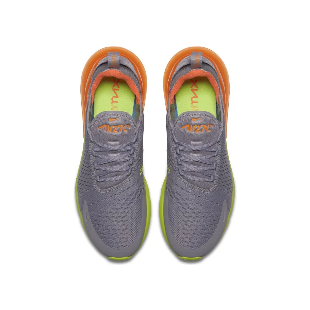 Nike Air Max 270 Grey Volt Orange Atmosphere Grey/Volt-Total Orange (AH8050-012)