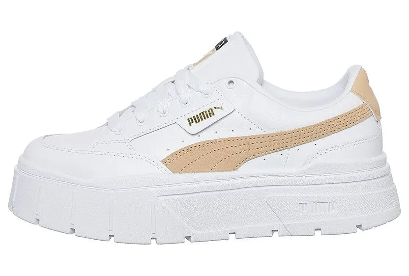 Puma Mayze Stack WMNS Puma White / Light Sand (384363-03)