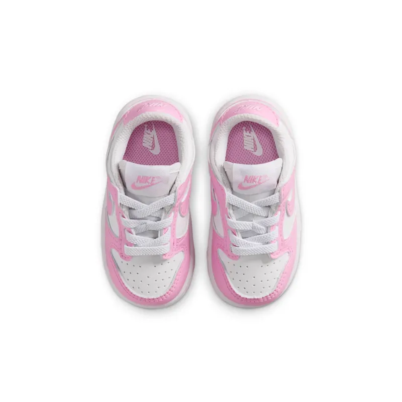 Nike Dunk White/White/White/Pink Rise (IU7767-125)
