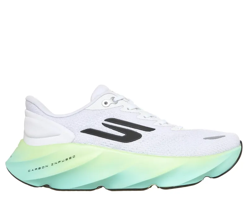 Skechers Aero Burst Sneaker White/Limoen