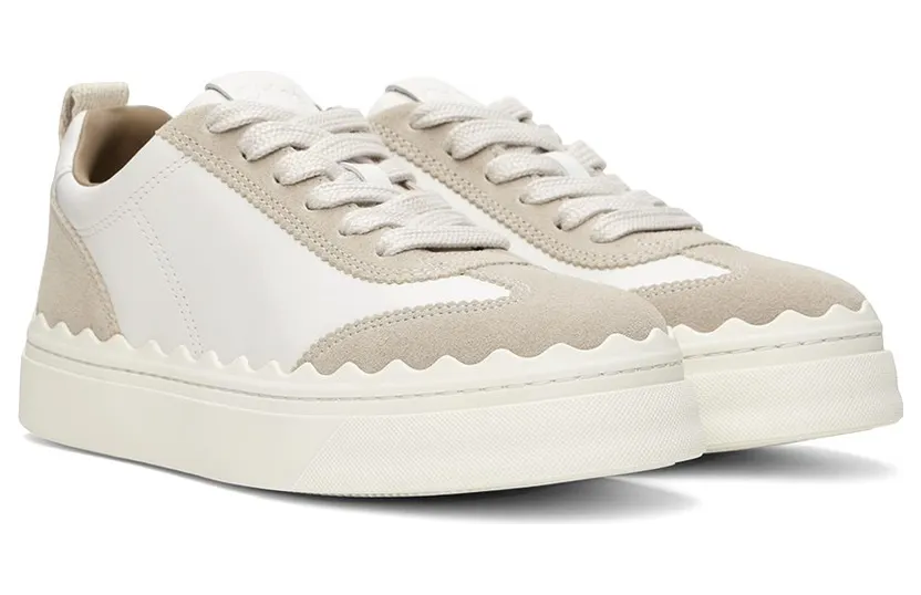 Chloé White & Taupe Lauren 90Z White – Beige 1 (CHC22W700AR) (4)