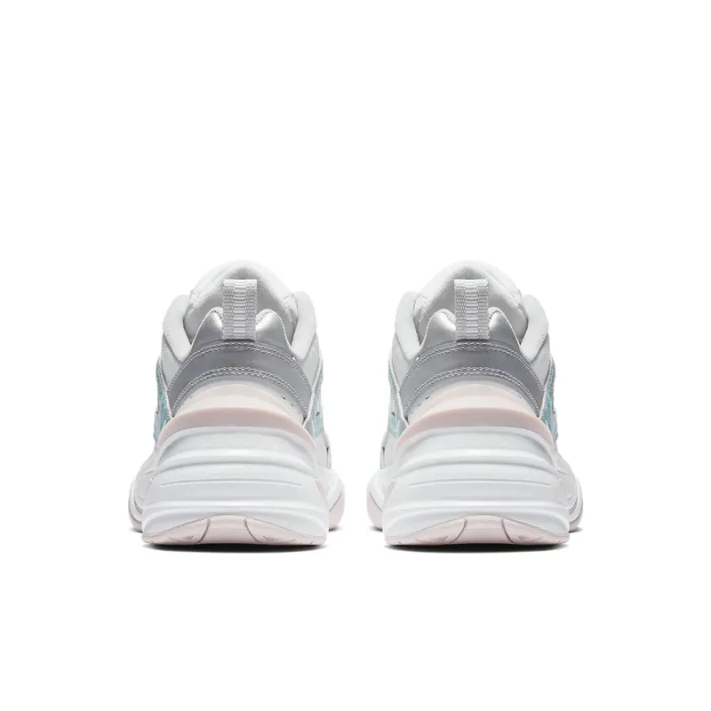 Nike M2K Tekno White Blue (W) Summit White/Barely Rose-Metallic Silver-Summit White (AO3108-103)
