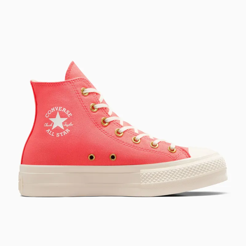 Converse Chuck Taylor All Star Lift Platform Watermelon Slushy/Egret/White (A09914C)