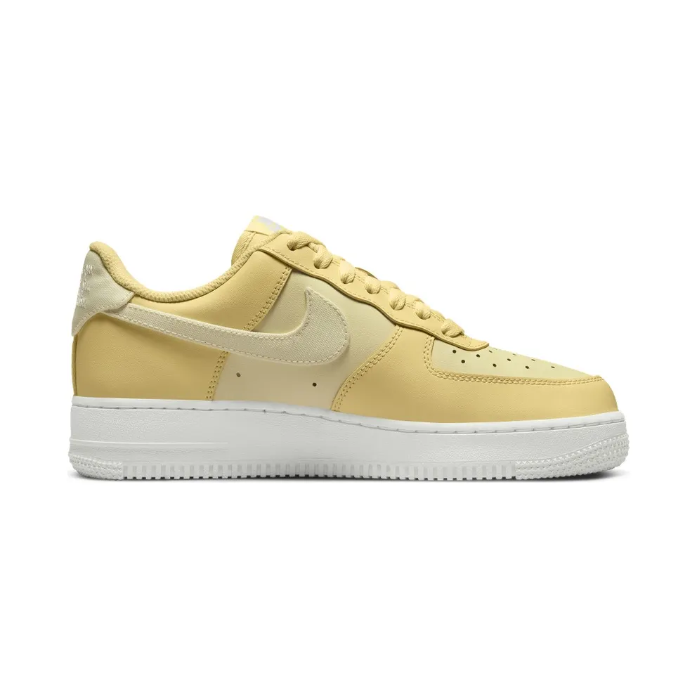 Nike Air Force 1 Cross Stitch Lemon Yellow “Lemon Drop / Summit White / Coconut Milk” (DJ9945-700)