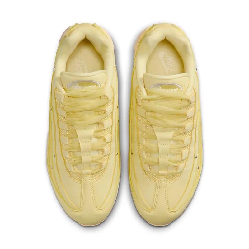 Nike Air Max 95 “Soft Yellow Silver Studded” (IQ3444-722)