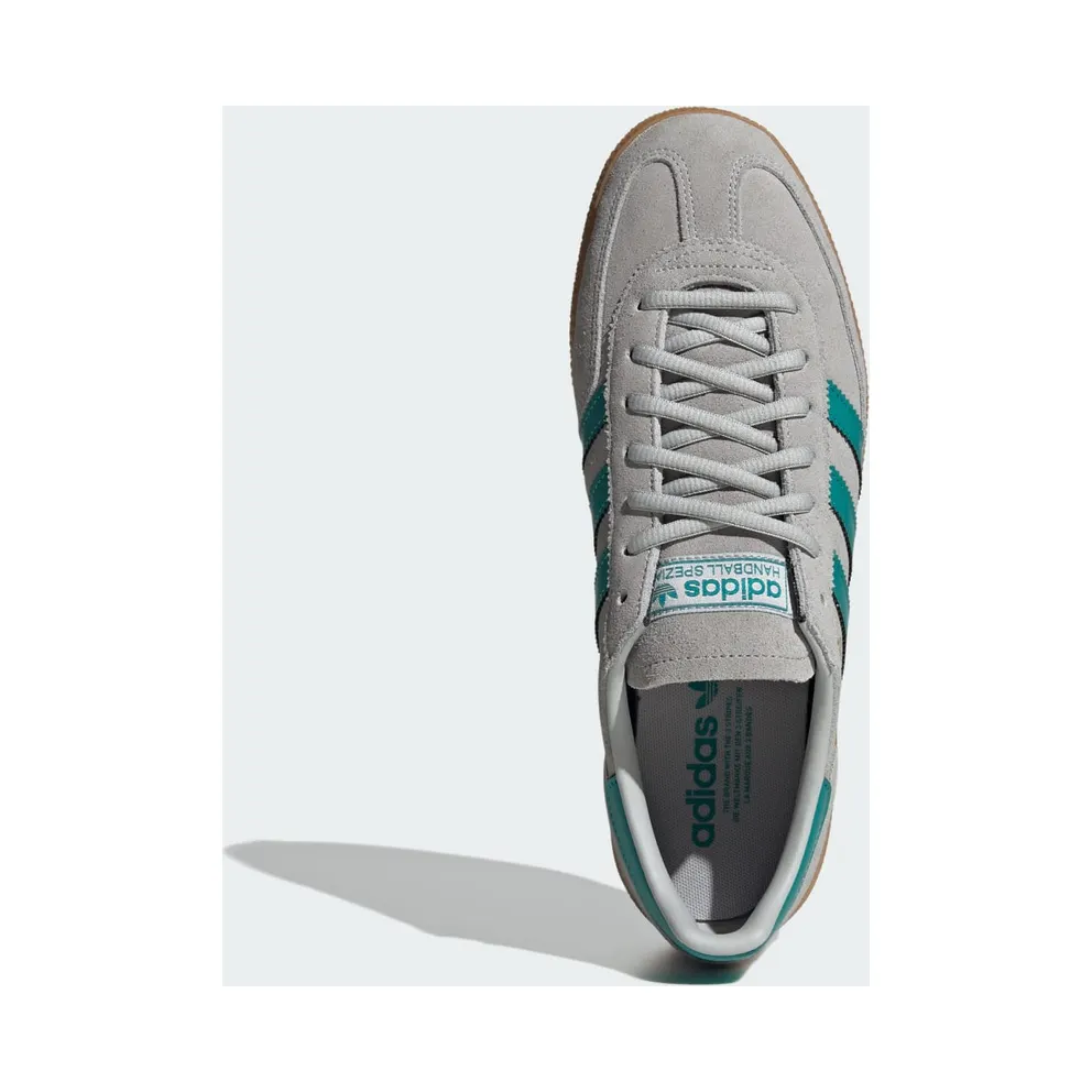 adidas Handball Spezial Grey Two Pure Teal Gold Metallic (JR3844)