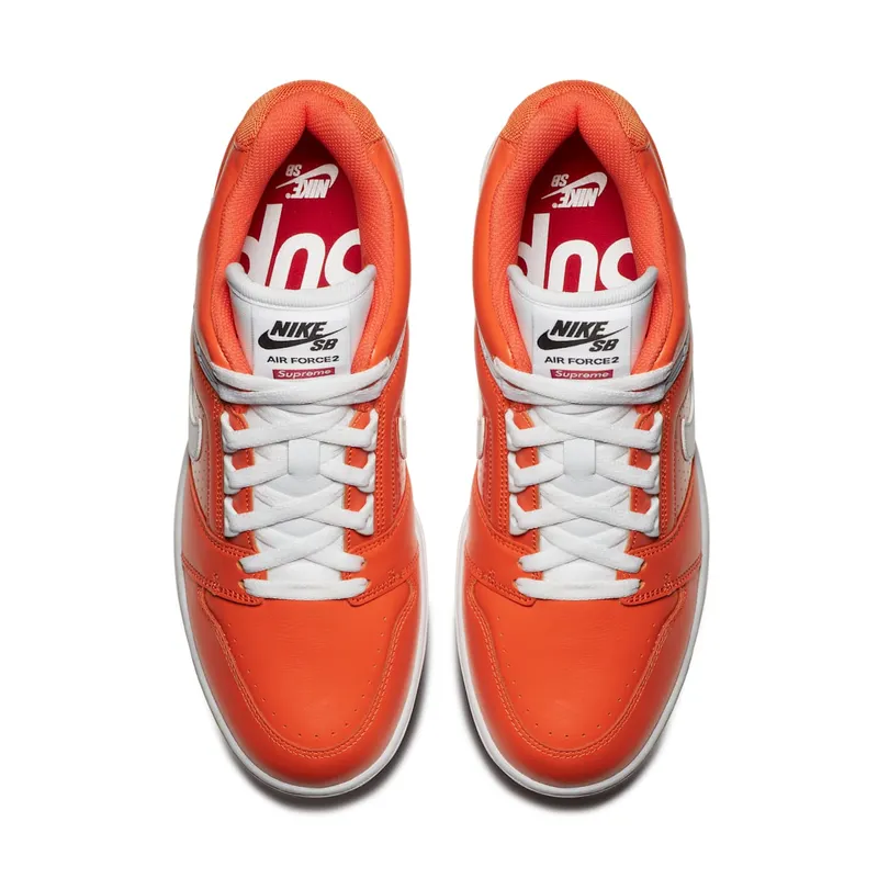 Nike SB Air Force 2 Low Supreme Orange (AA0871-818)