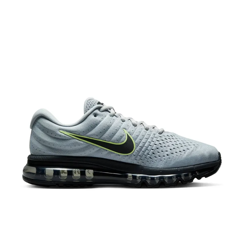 Nike Air Max 2017 Wolf Grey Black Volt Wolf Grey/Black-Pure Platinum (849559-012)