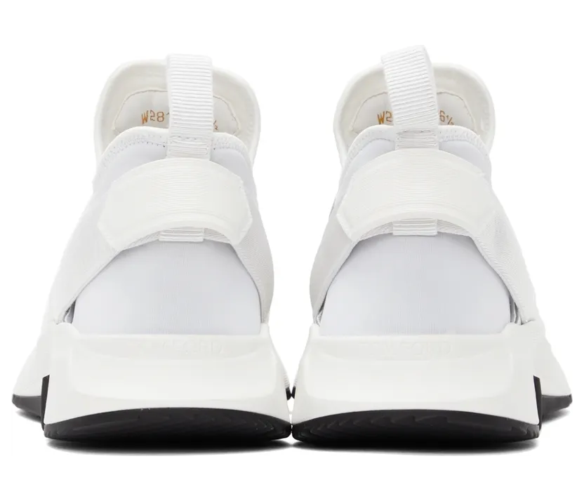 TOM FORD White Jago Sneakers (W2818N-TOF004) (4)
