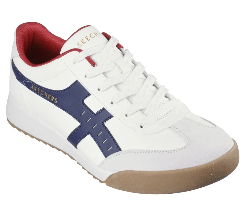 Skechers Zinger – Manzanilla Totale – White / Marine – “White” (183280 WNVR)