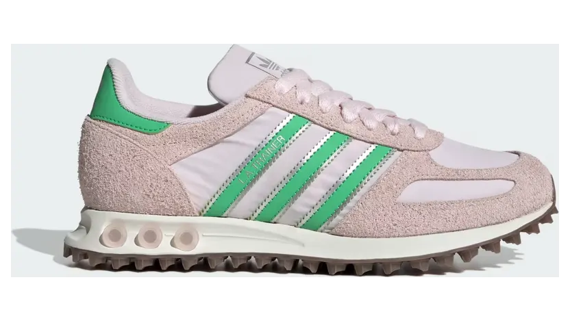 Adidas LA TRAINER OG Almost Pink / Semi Screaming Green / Gum (KI8042)
