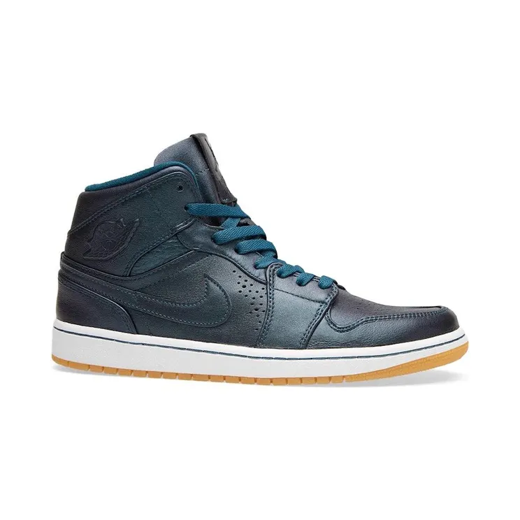 Jordan 1 Mid Nouveau Space Blue (629151-404)