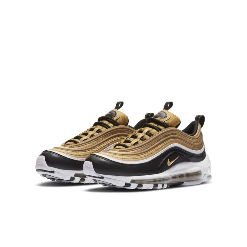 Nike Air Max 97 Metallic Gold Black White (GS) Metallic Gold/Black-White-Metallic Gold (CZ9197-700)
