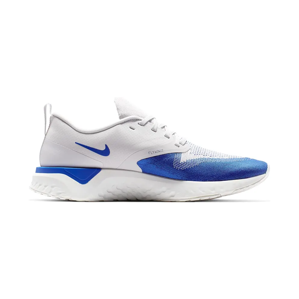 Nike Odyssey React Flyknit 2 Vast Grey Vast Grey Platinum Tint White Game Royal (AH1015-004)