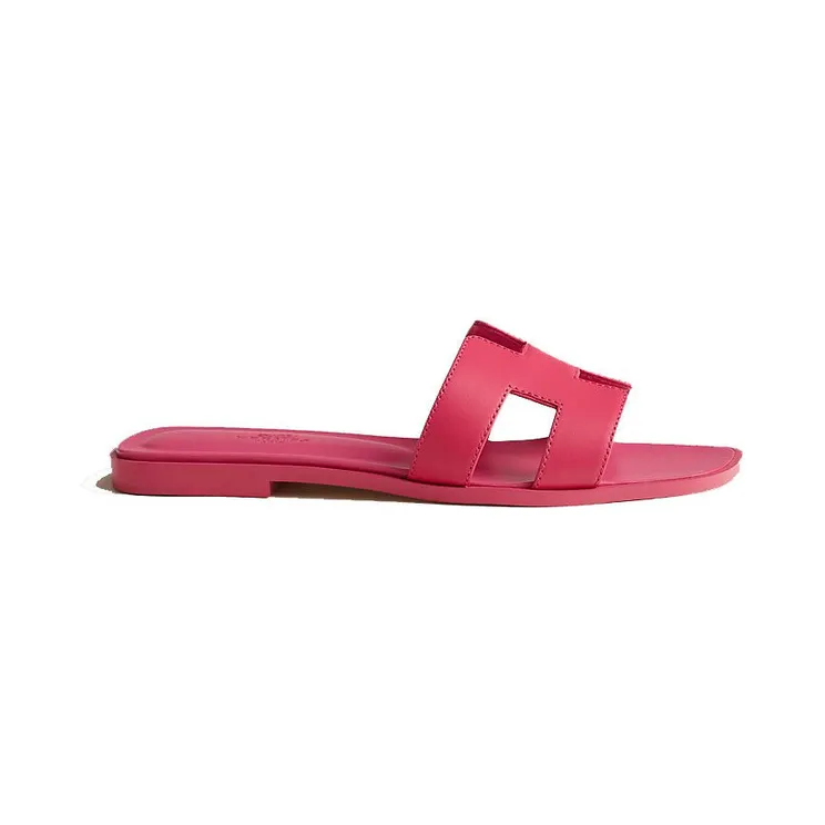 Hermes Oran Sandal Rose Vinicunca Calfskin (H202230Z)