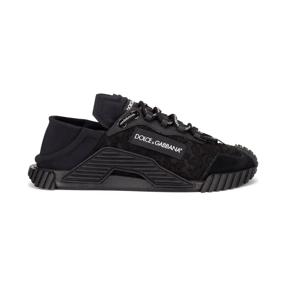Dolce & Gabbana NS1 Low Top Black Lace (CK1837AX37280999)