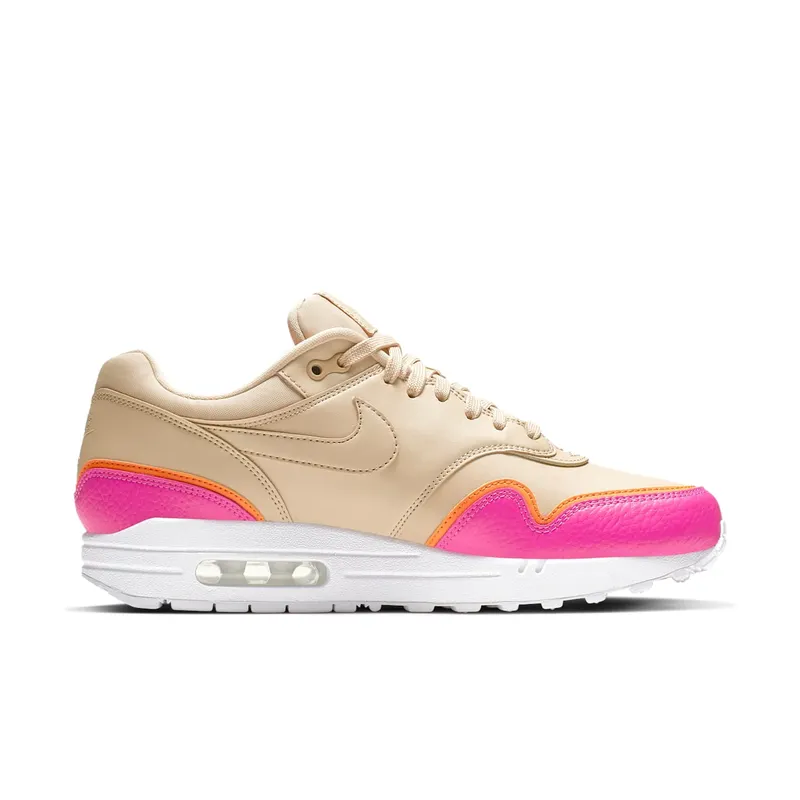 Nike Air Max 1 Liner Tan (W) Tan/Pink-Orange (881101-202)