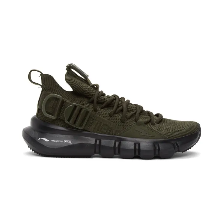 Neil Barrett Khaki Li Ning Edition Essense 2.3 Sneakers (BCT353 P9023)