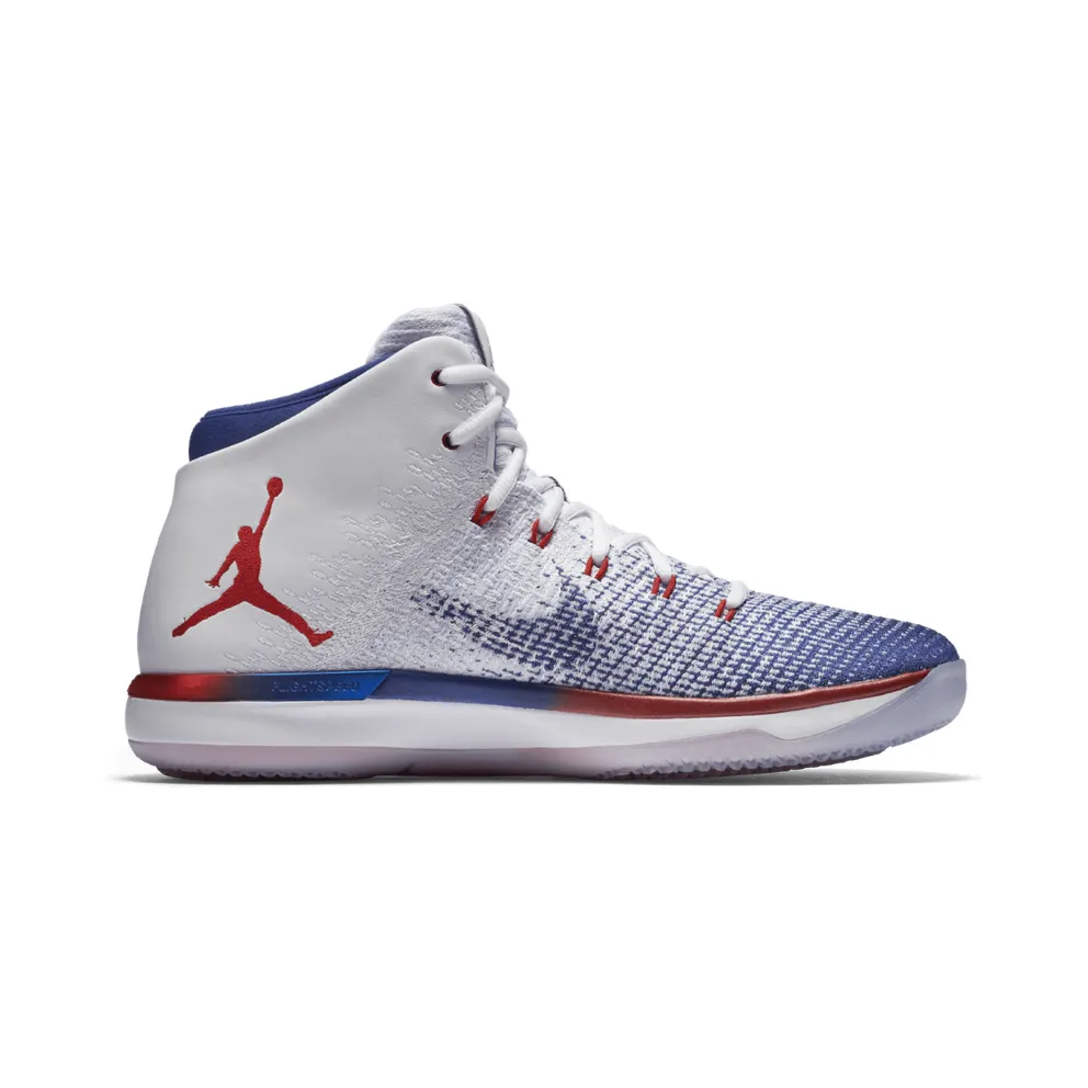 Jordan XXX1 USA White/University Red-Deep Royal Blue (845037-107)