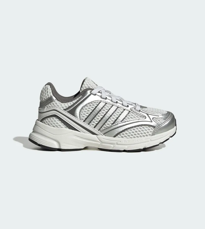 Adidas SPIRITAIN Shoes KIDS Crystal White / Silver Metallic / Grey Four (LA5196)