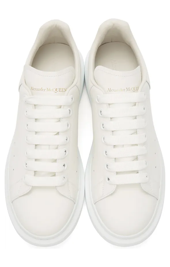 Alexander McQueen Black Oversized Sneakers (553680WHGP5) (5)