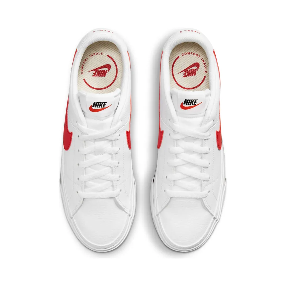 Nike Court Legacy White University Red (CU4150-105)