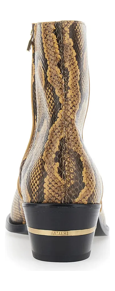 Amiri Python Embossed Ryder “Brown/Neutrals” (AM426BO005 001O) (2)