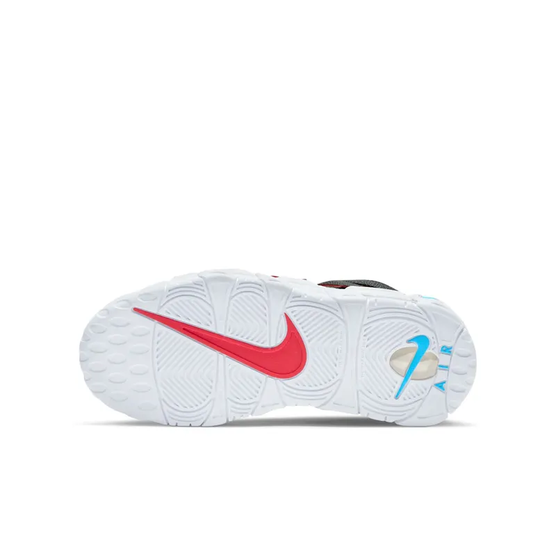 Nike Air More Uptempo Black Fusion Red (GS) (DJ4610-001)