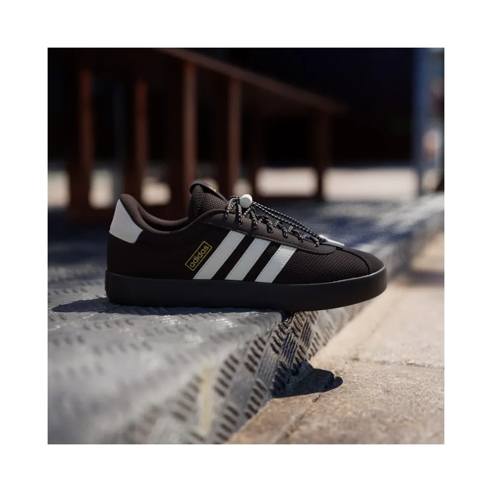 Adidas VL COURT 3.0-Shoes Aurora Coffee / Off White / Gold Metallic (IH6605)