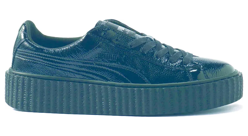 Puma Creeper Rihanna Fenty Cracked Leather Black