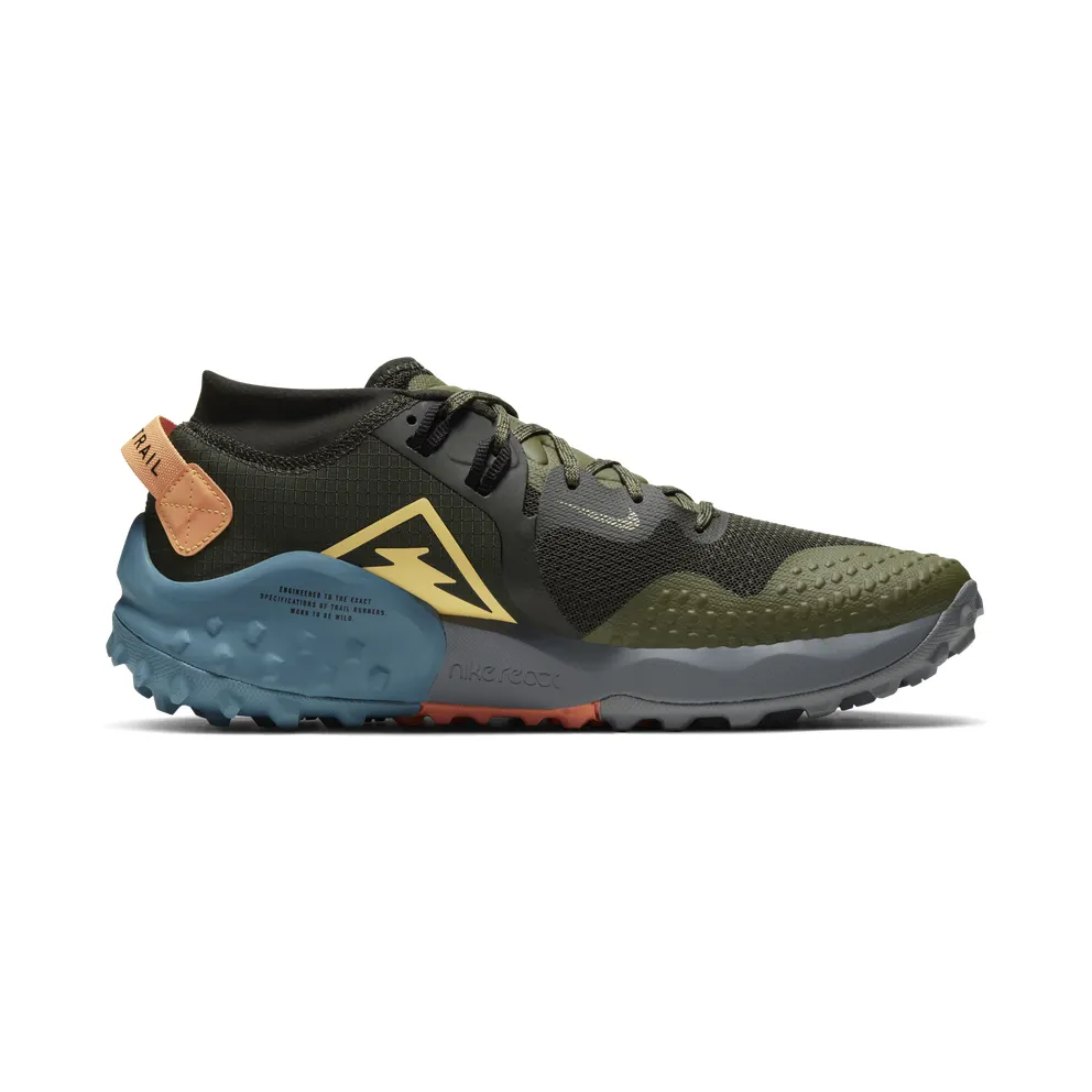 Nike Air Zoom Wildhorse 6 Sequoia Sequoia/Medium Olive-Cerulean-Topaz Gold (BV7106-300)