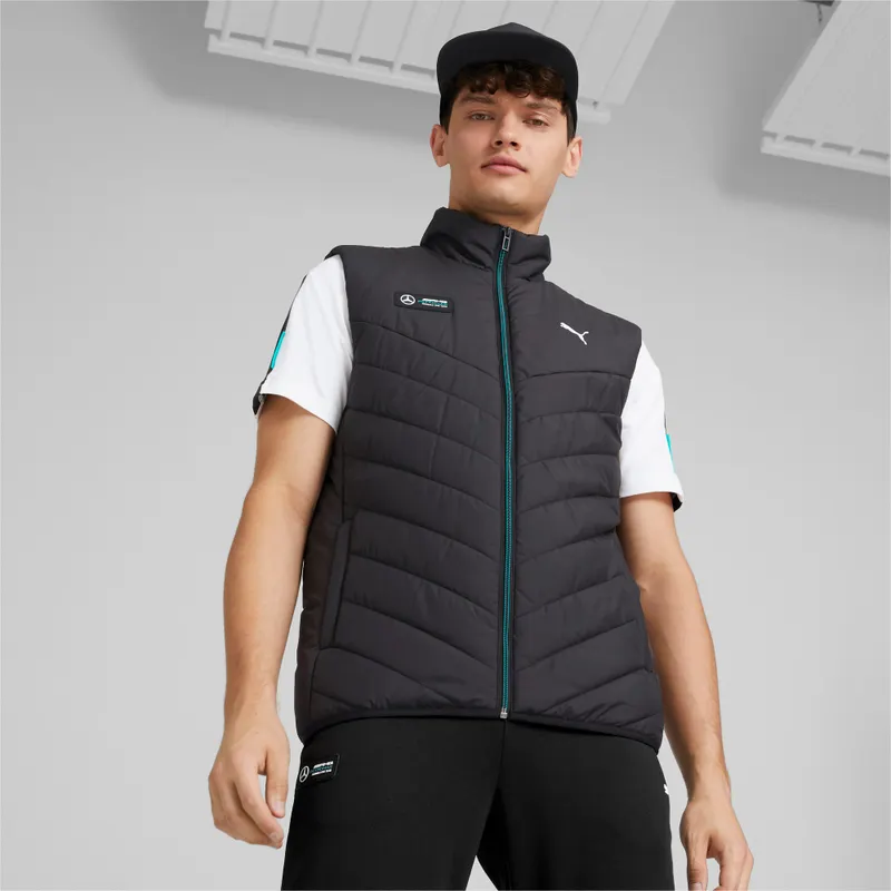 Puma Mercedes-AMG Petronas Motorsport Formel 1 One MT7 Weste für Herren Schwarz (534900-01)