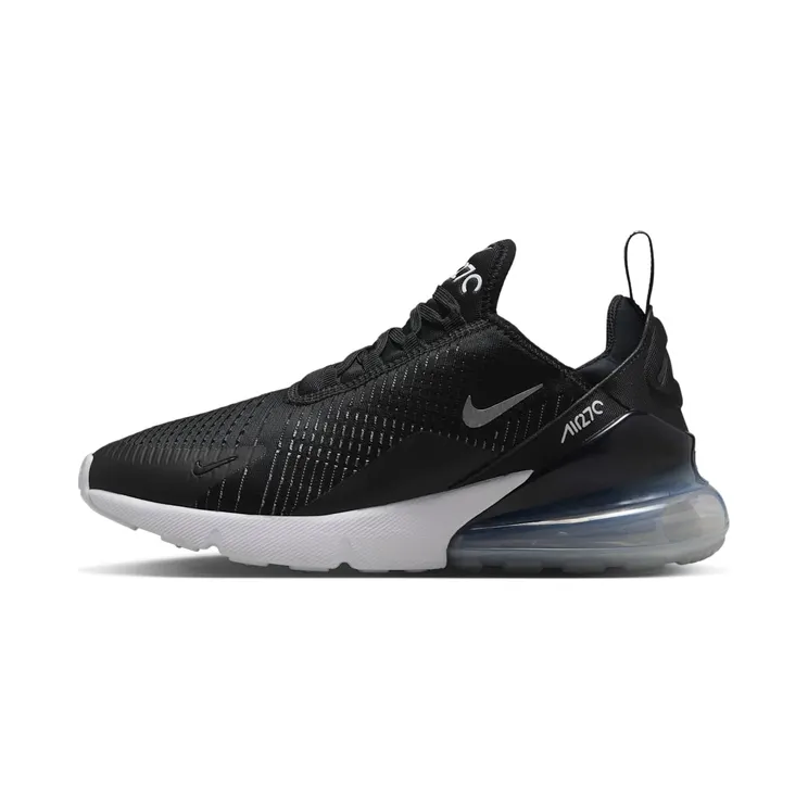 Nike Air Max 270 Wmns “Black / White / Metallic Silver” (HJ3222-001)