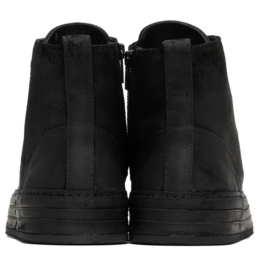 Ann Demeulemeester Black Raven Sneakers (2202-M-N01-375-099) (2)