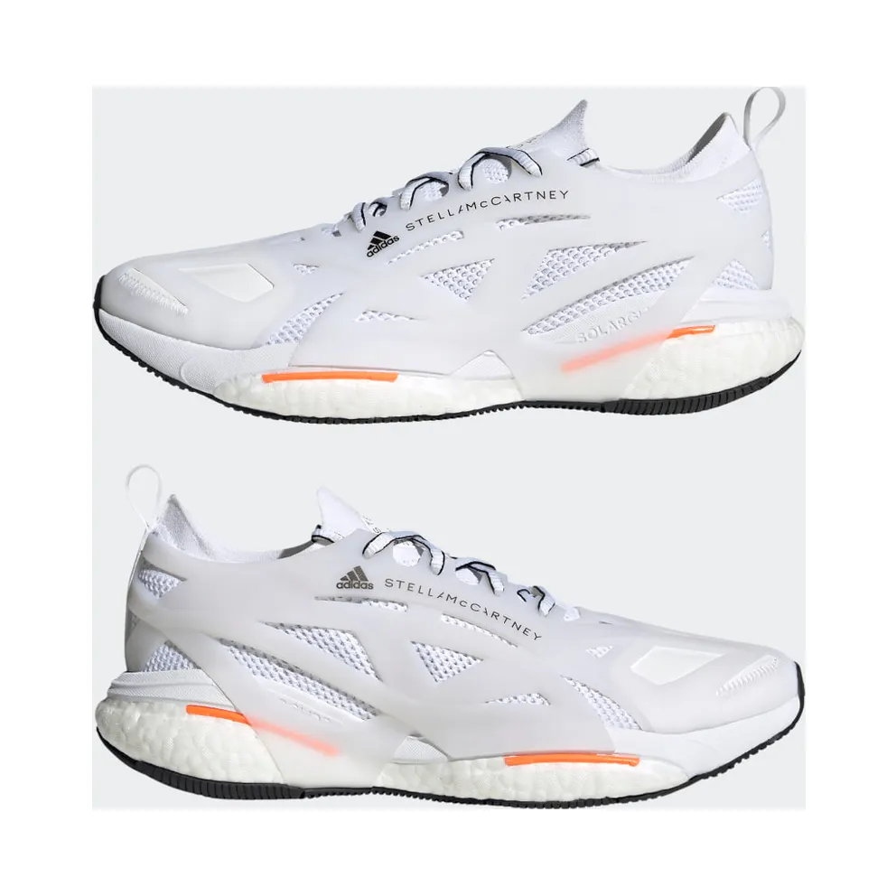 Adidas adidas by Stella McCartney Solarglide Running Cloud White / Cloud White / App Signal Orange (HR1923)