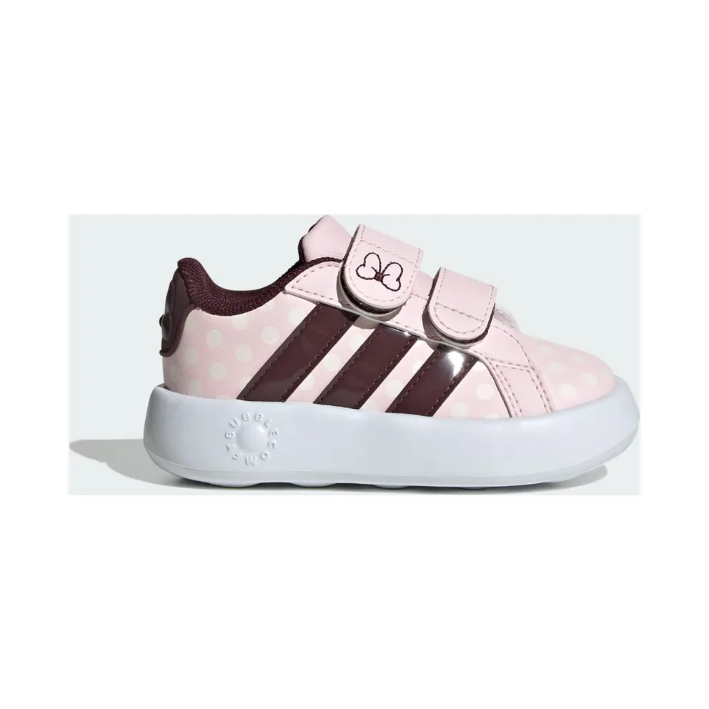 Adidas adidas Disney Minnie Mouse Grand Court Shoes Clear Pink / Aurora Ruby / Chalk White (JR8131)