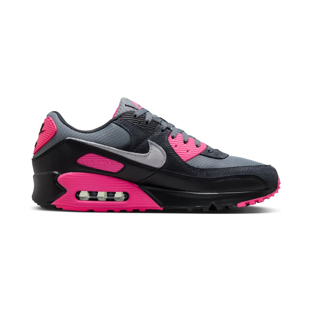 Nike AIR MAX 90 “WOLF GREY HYPER PINK” (DM0029-010)