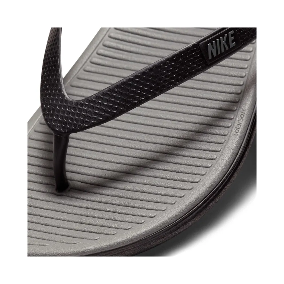 Nike Solarsoft Thong II “Black / Cool Grey” (488160-090)