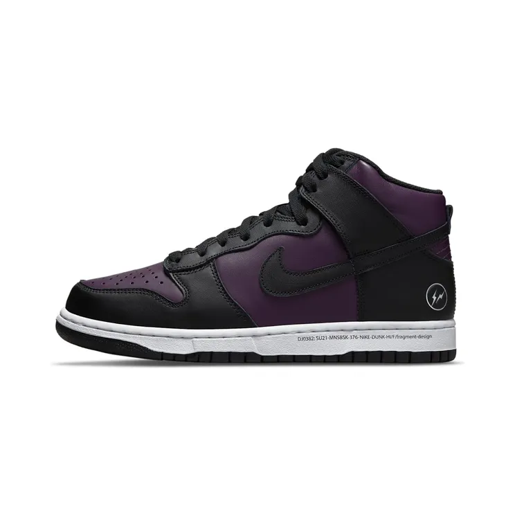 Nike x Fragment Design Dunk High Beijing (2021) – “Wine / White / Black” (DJ0382-600)