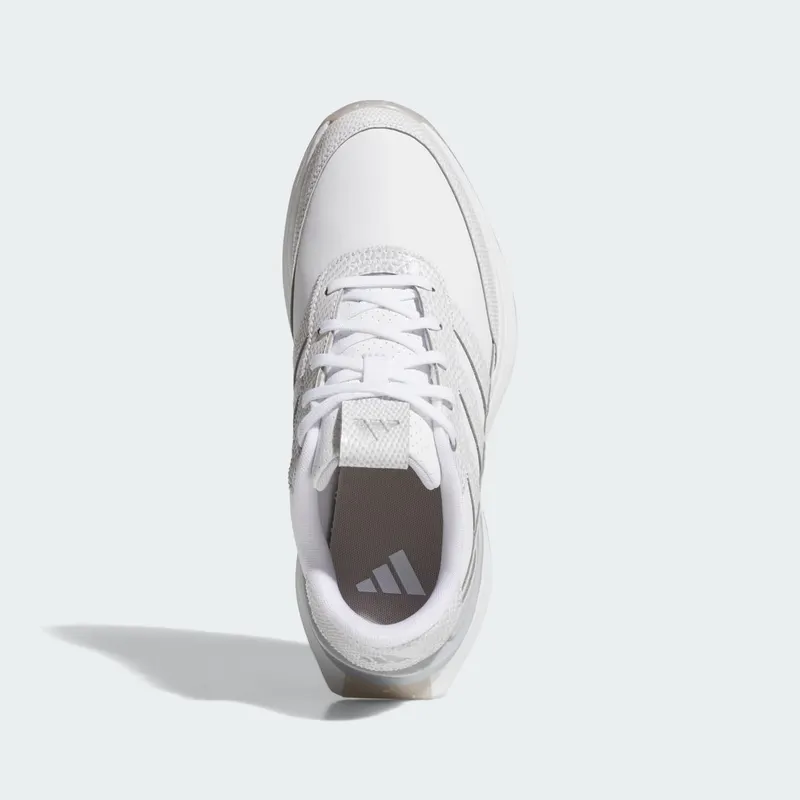 adidas S2G 24 Leather Spikeless Golf Cloud White Silver Metallic (JI4037)