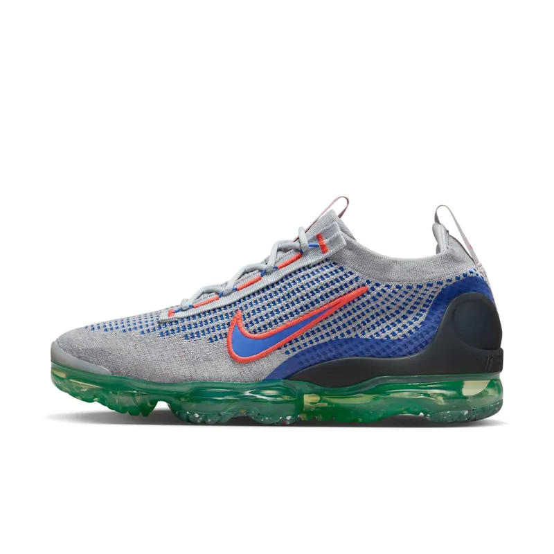 Nike Air VaporMax 2021 Flyknit Wolf Grey Medium Blue (DQ3974-001)