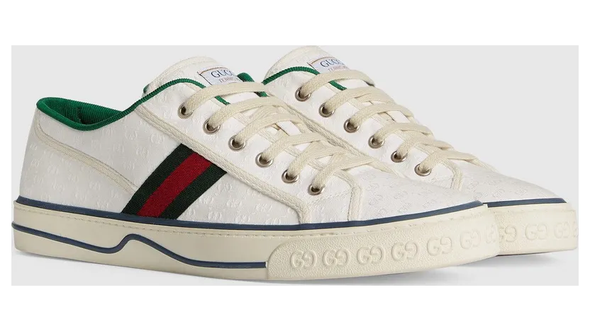 Gucci Tennis 1977 Mini GG White (2)