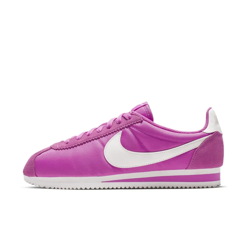 Nike Classic Cortez Nylon Active Fuchsia Summit White (W) Active Fuchsia/Summit White-Sail (749864-609)