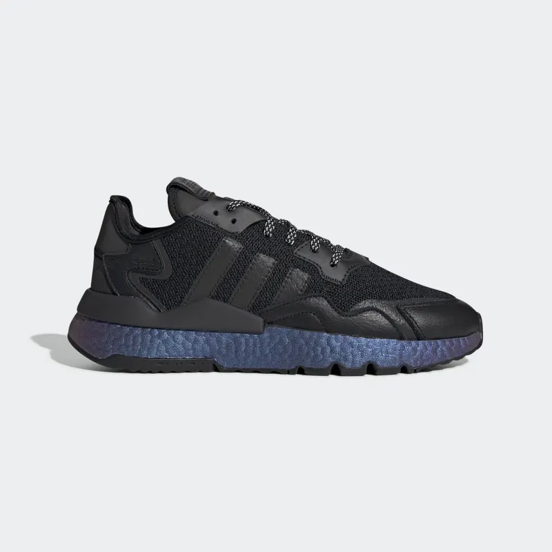 adidas Nite Jogger Black Metallic Boost Core Black/Core Black/Carbon (FV3615)