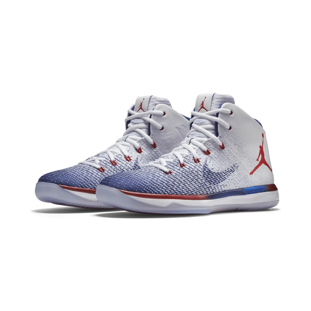 Jordan XXX1 USA White/University Red-Deep Royal Blue (845037-107)