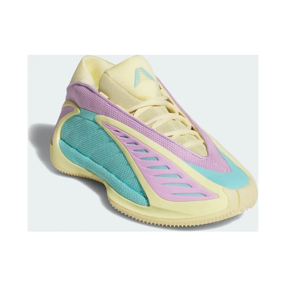 Adidas Anthony Edwards 2 J Almost Yellow / Bliss Lilac / Flash Aqua (JQ9505)