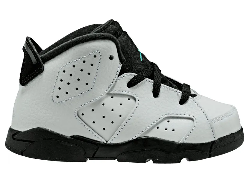 Air Jordan 6 Retro BT ‘Hyper Jade’ White/Black-Hyper Jade (384667-122)