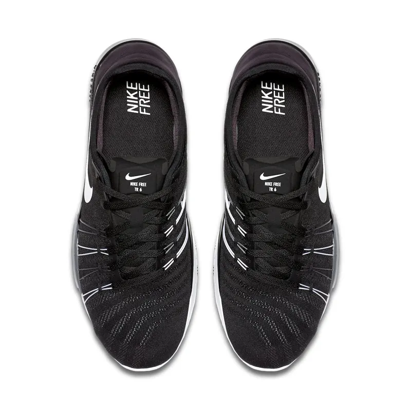 Nike Free Tr 6 Black White-Cool Grey (W) (833413-001)