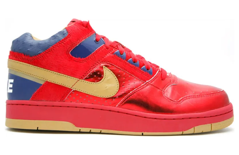 Nike Delta Force Mid Red Gold